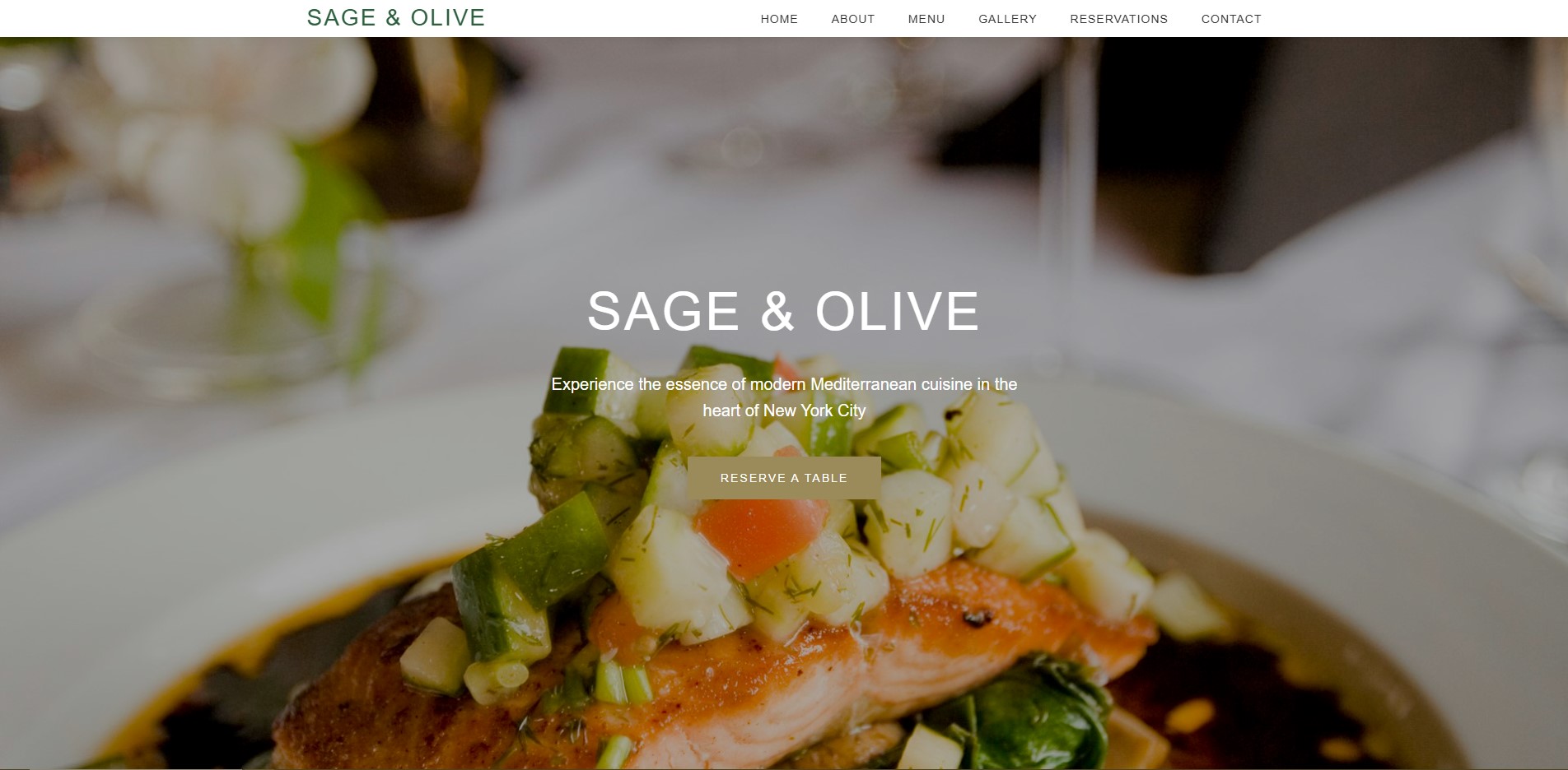 Modern minimalist design